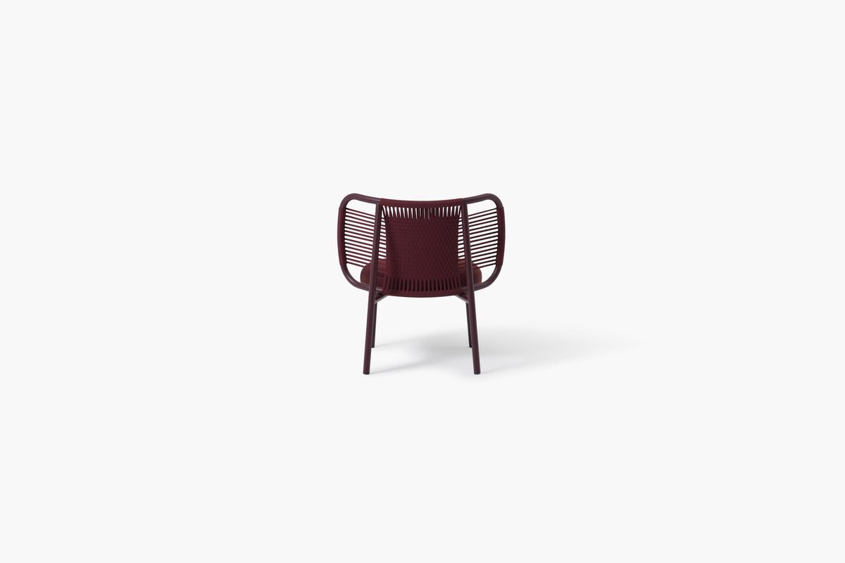 Aribe Lounge Chair Claret