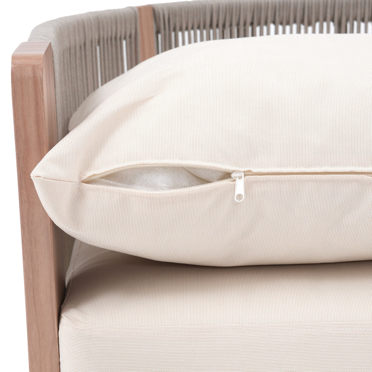 Irati Outdoor furniture Set back cushion detail -  Sunsitt Premium Modern Outdoor Patio Furniture